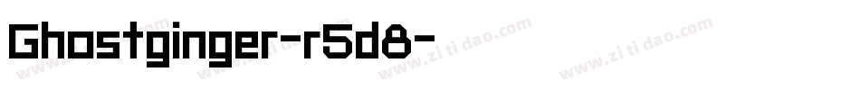Ghostginger-r5d8字体转换