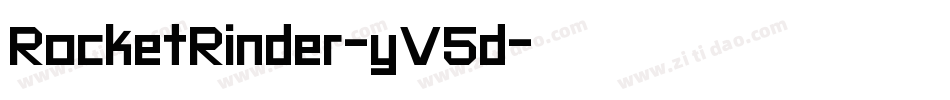RocketRinder-yV5d字体转换