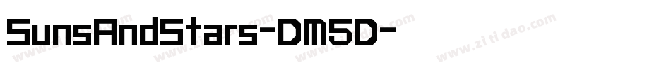 SunsAndStars-DM5D字体转换 SunsAndStars-DM5D字体转换