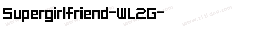 Supergirlfriend-WL2G字体转换