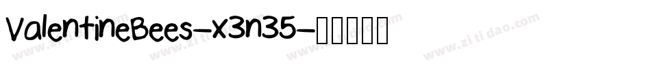 ValentineBees-x3n35字体转换