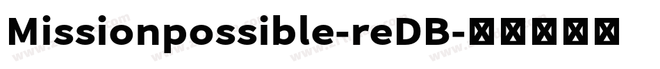 Missionpossible-reDB字体转换