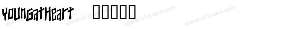 YOUNGATHEART字体转换