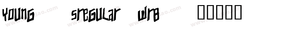 Young20SRegular-wrB3字体转换