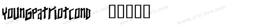 youngpatriotcond字体转换