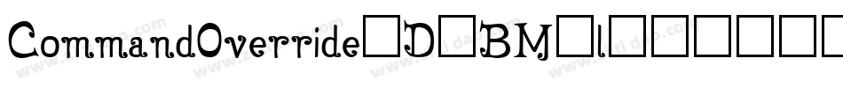 CommandOverride3D-BM2l字体转换