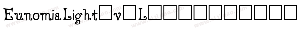 EunomiaLight-v2L4字体转换