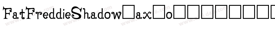 FatFreddieShadow-ax2o字体转换