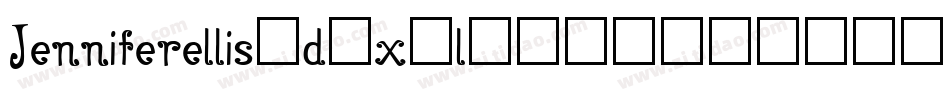 Jenniferellis-d9x2l字体转换 Jenniferellis-d9x2l字体转换