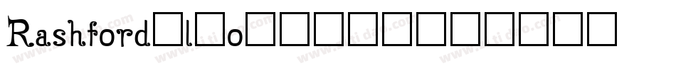 Rashford-l2o5字体转换