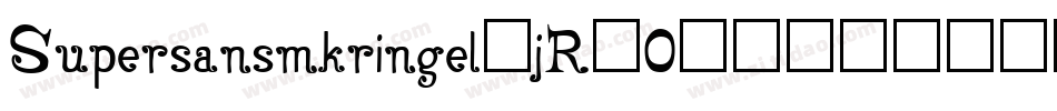 Supersansmkringel-jR2O字体转换 Supersansmkringel-jR2O字体转换