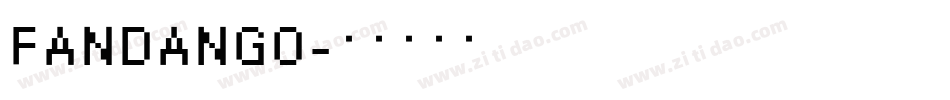 FANDANGO字体转换