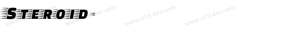 Steroid字体转换