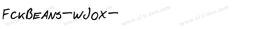 FckBeans-wJox字体转换