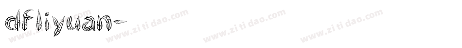 dfliyuan字体转换