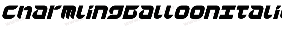 CharmlingBalloonItalic-qZZYr字体转换