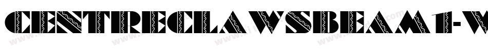 Centreclawsbeam1-WoDz字体转换