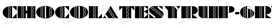 ChocolateSyrup-6RWo字体转换 ChocolateSyrup-6RWo字体转换