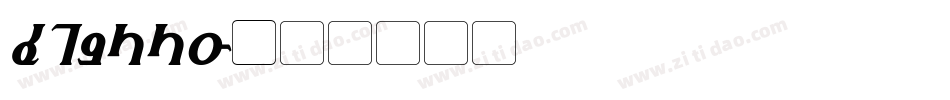 Fhokki字体转换