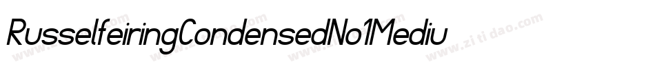 RusselfeiringCondensedNo1Medium-7Z8l字体转换