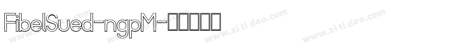 FibelSued-ngpM字体转换