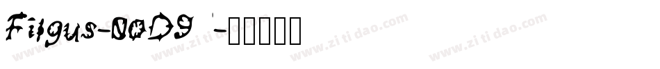 Filgus-0oD9字体转换