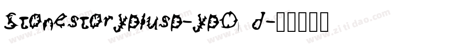 Stonestoryplusp-ypOd字体转换