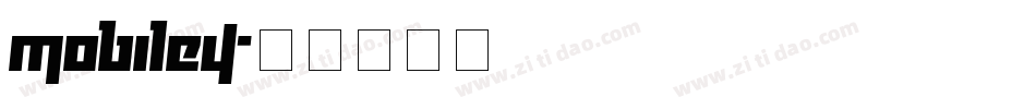 MOBILE4字体转换