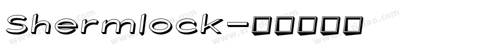 Shermlock字体转换