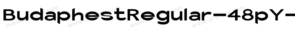 BudaphestRegular-48pY字体转换 BudaphestRegular-48pY字体转换