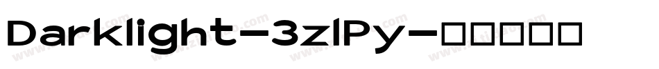 Darklight-3zlPy字体转换