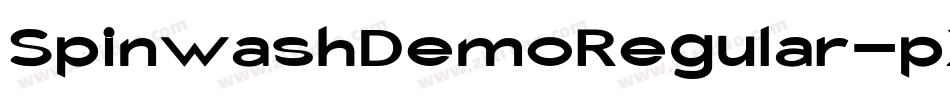 SpinwashDemoRegular-pXPy字体转换 SpinwashDemoRegular-pXPy字体转换