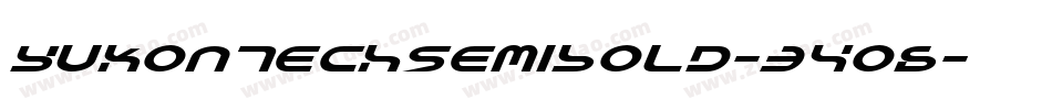 YukonTechSemiBold-34o6字体转换 YukonTechSemiBold-34o6字体转换