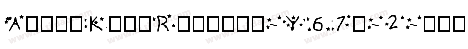 AlphaKidsRegular-Y67j-2字体转换