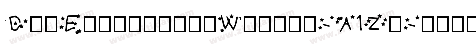 DjbEggsellentWobbly-A1Zx字体转换