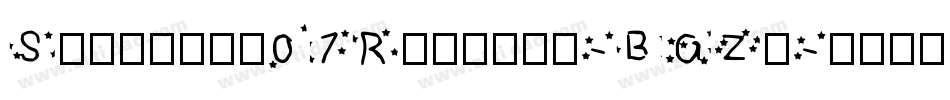 Szlichta07Regular-BGZx字体转换
