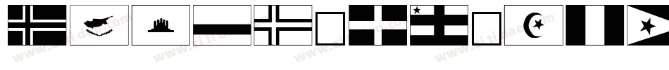 Flags-of-Europe-2字体转换