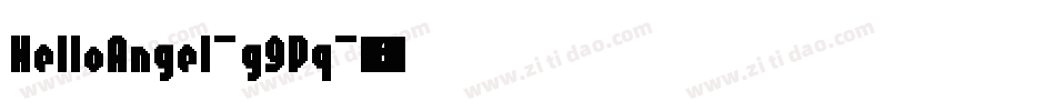 HelloAngel-g9Pq字体转换