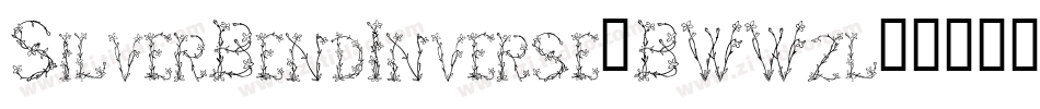 SilverBendInverse-BWWzl字体转换