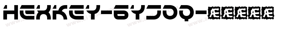 Hexkey-6YjOq字体转换