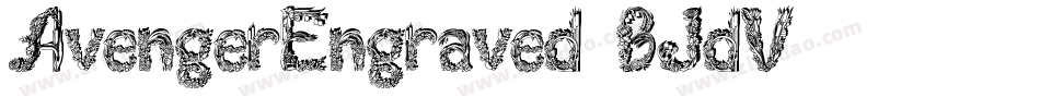 AvengerEngraved-BJdV字体转换