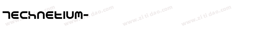 Technetium字体转换