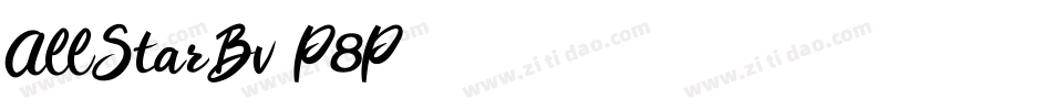 AllStarBv-P8P字体转换