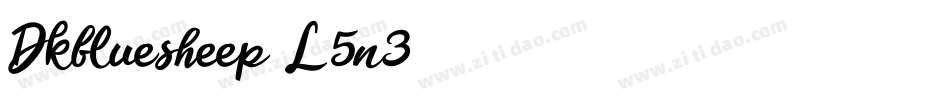 Dkbluesheep-L5n3字体转换
