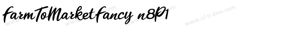FarmToMarketFancy-n8P1字体转换