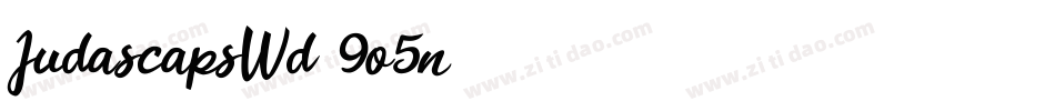JudascapsWd-9o5n字体转换
