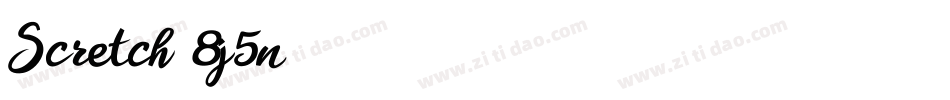Scretch-8j5n字体转换 Scretch-8j5n字体转换