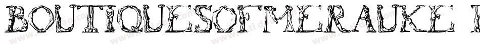BoutiquesOfMerauke-3W8M字体转换
