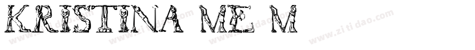 Kristina-mE8m字体转换