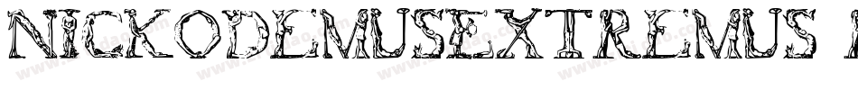 NickodemusExtremus-r8M9字体转换
